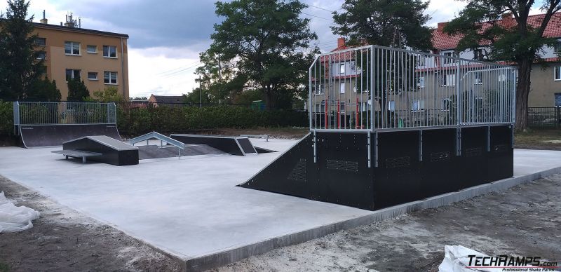 Skatepark drewniany - Techramps Iłowa