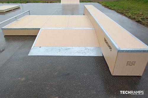 Skatepark modułowy - Łuków Śląski 