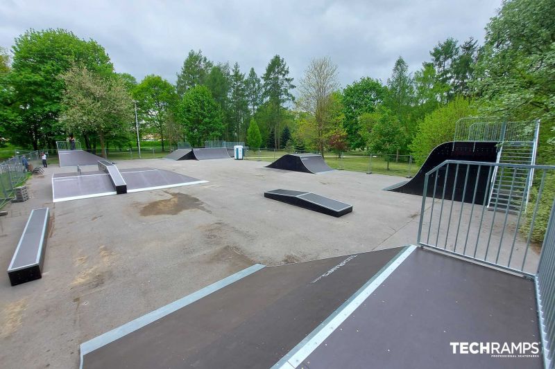 Skatepark drewniany Ostrowiec Świętokrzyski