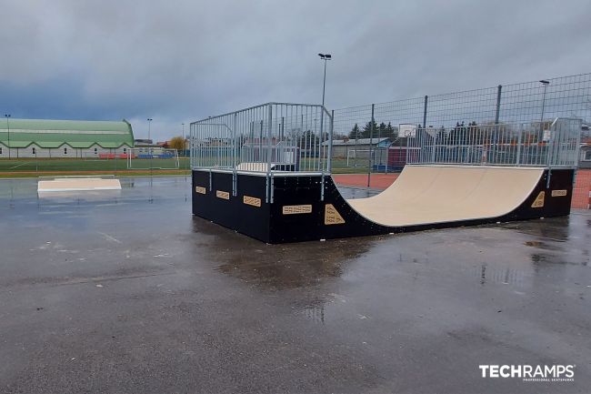 Skatepark modułowy Sobolew Skatepark modułowy Sobolew