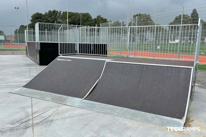 Skatepark modułowy