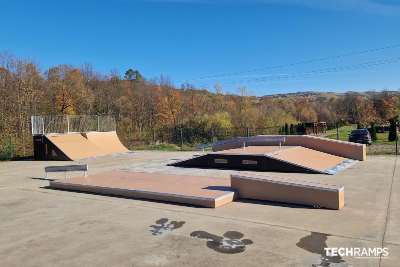 Kamienica - skatepark modułowy