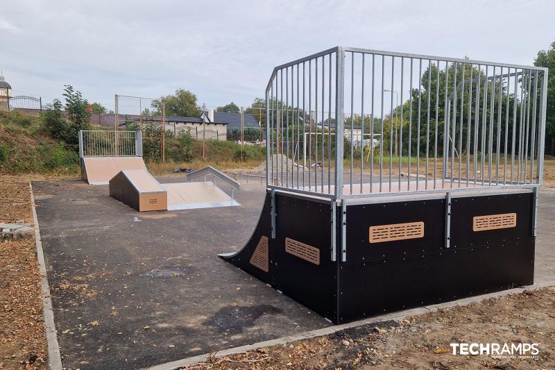 Skatepark przy ul. ul. Orchowskiej Trzemeszno 