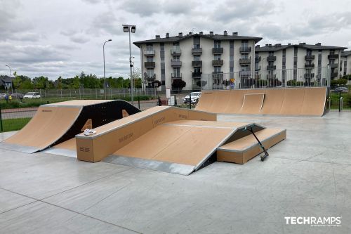 Skatepark modułowy - Wieliszew