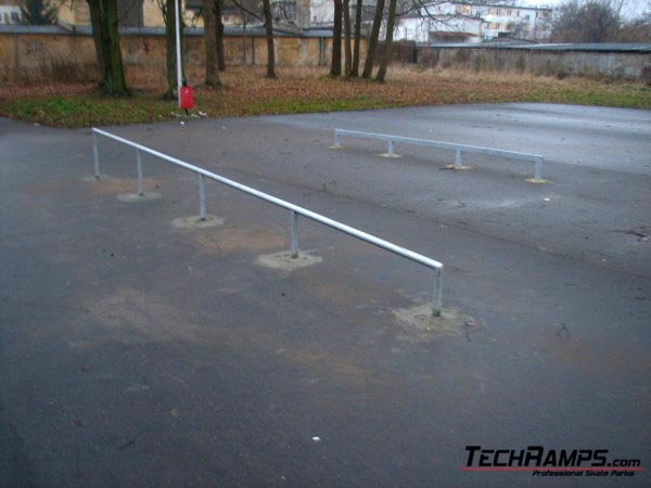 Skatepark Nidzica - nowe elementy - 2