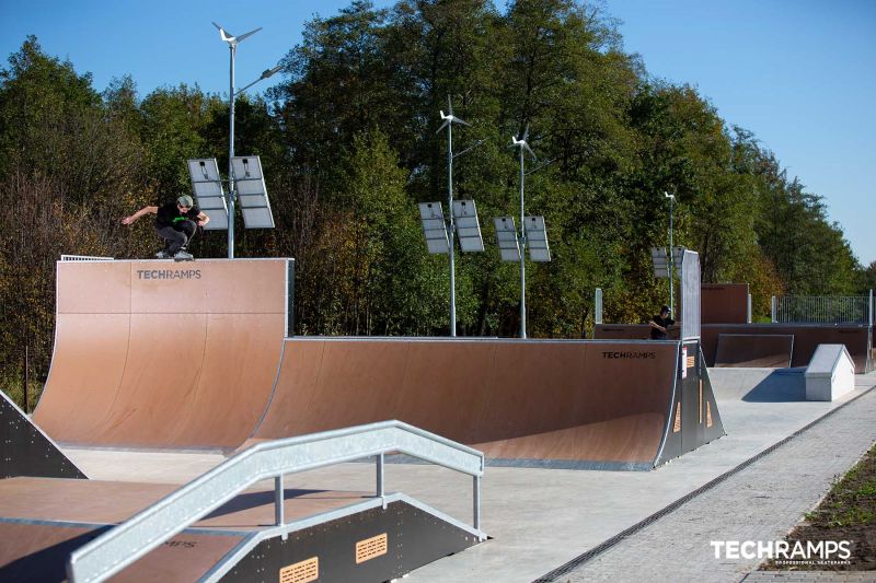 Modulárny skatepark