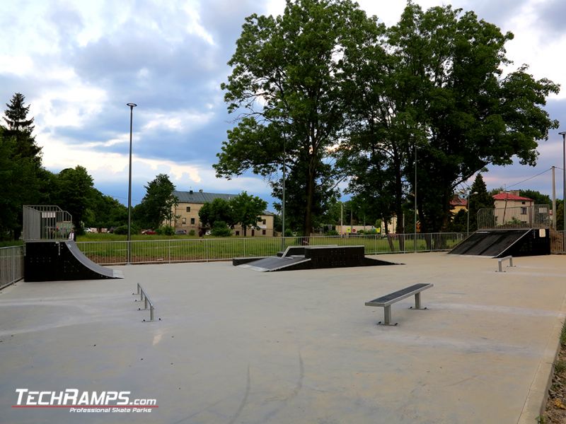 Opatów wooden skatepark