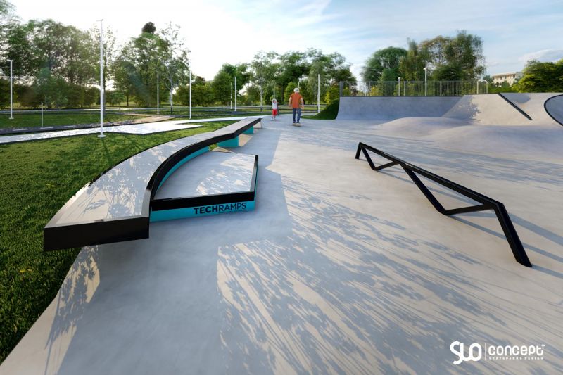 Projekty skateparków