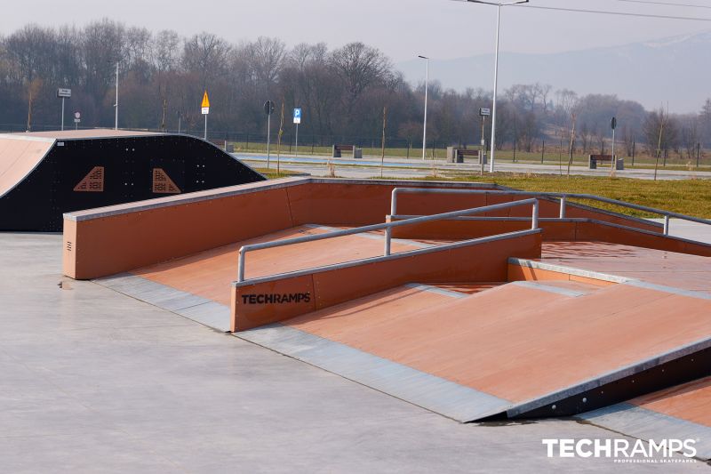 Skatepark modułdowy