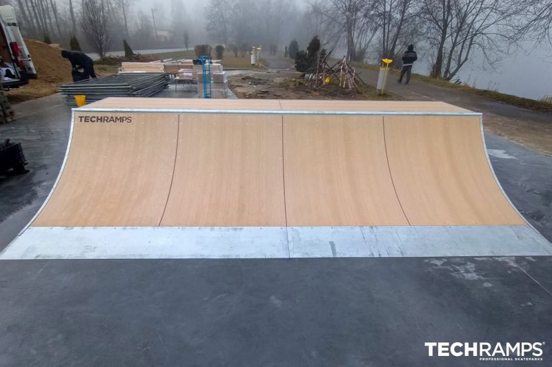 Skatepark Techramps w Wolbromiu