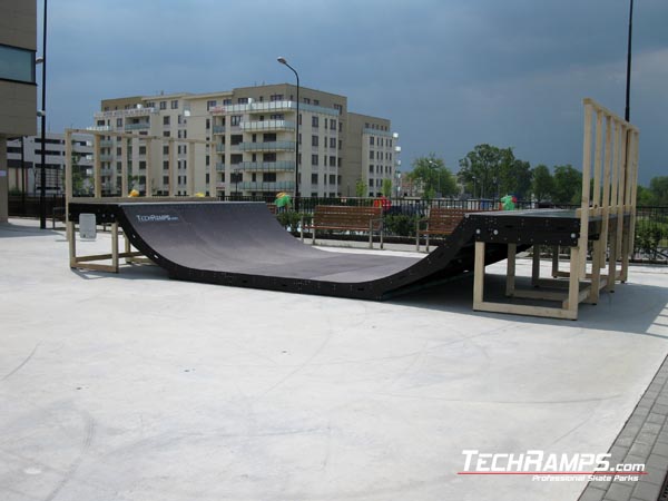 Skatepark Radom na lodowisku