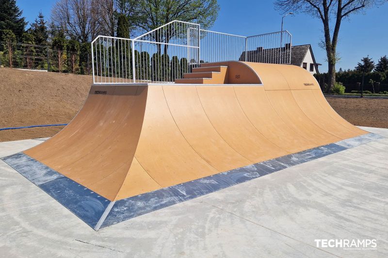 Techramps modulær skatepark