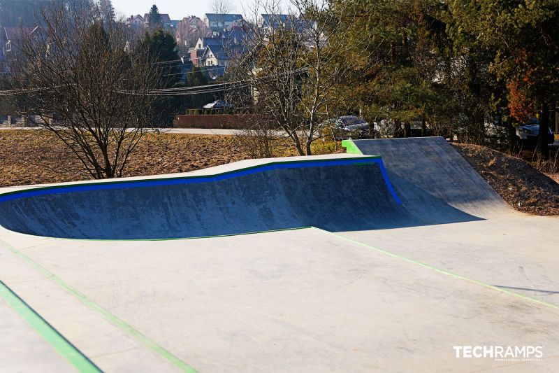 techramps betónový skatepark