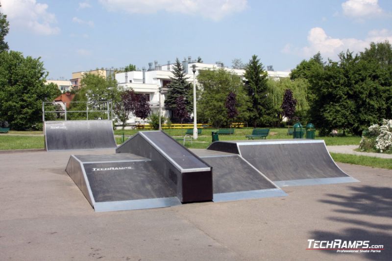 Skatepark modułowy