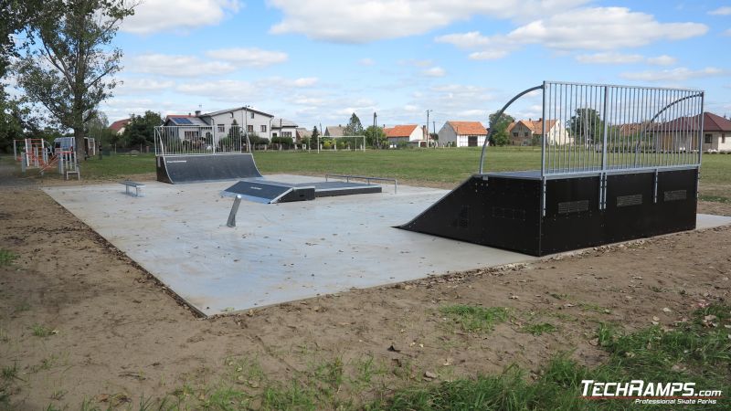 Skatepark drewniany - Grupa Techramps