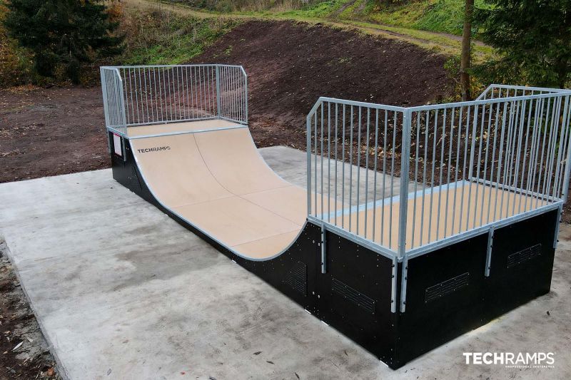 Skatepark modułowy