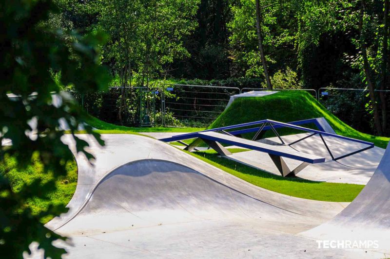 Projektowanie i budowa skateparków betonowych 