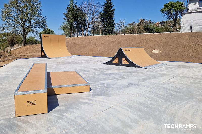 Skatepark modułowy