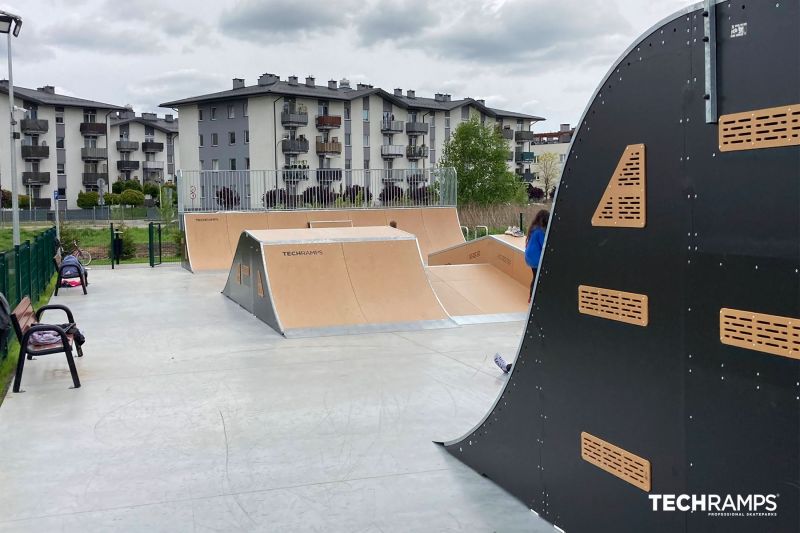 Skatepark modułowy