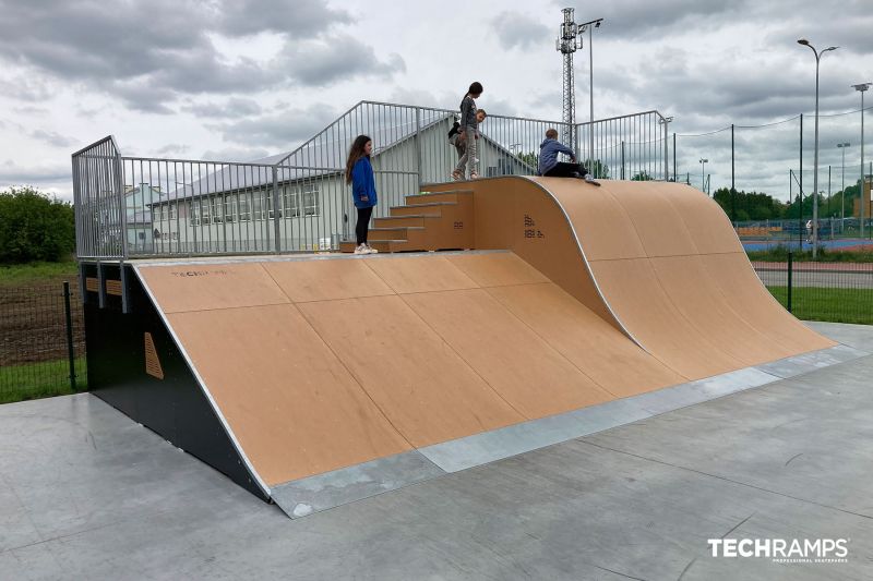 Skatepark modułowy