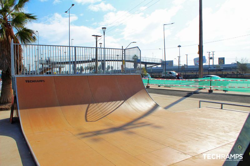 Skatepark modułowy