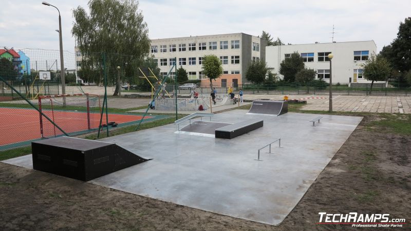 Skatepark vyrobený v Grudziadzu