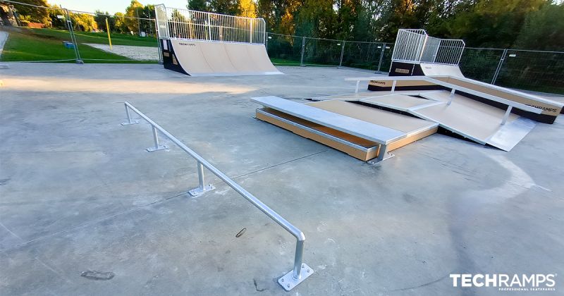 Skatepark v Izbici Návrh skateparku