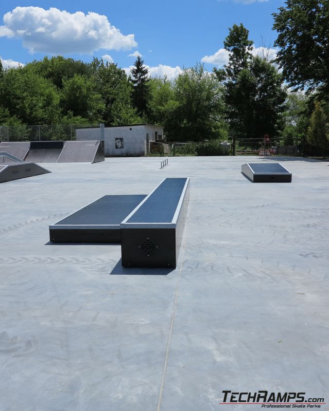 Hrubieszów - drewniany skatepark