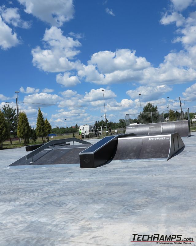 Hrubieszów - drewniany skatepark