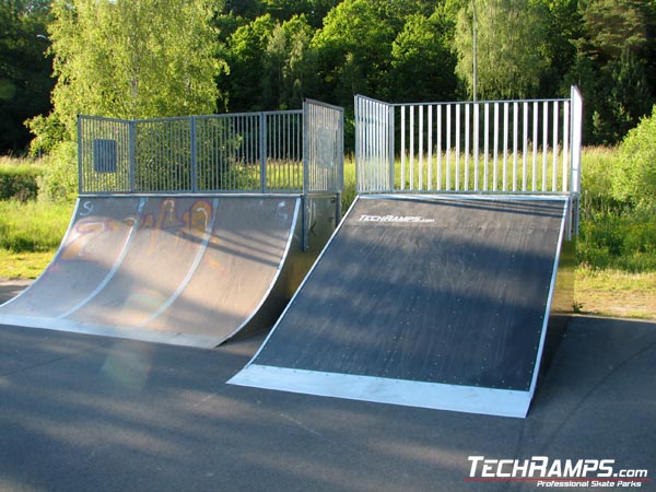 Skatepark w Karlshamn - Szwecja - 2