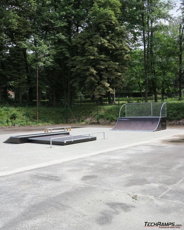 Kowary - drewniany skatepark