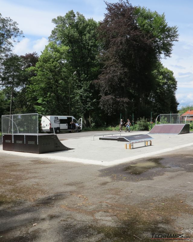 Kowary - drewniany skatepark