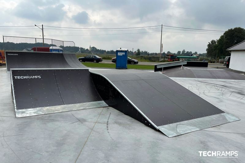 Skatepark modułowy Techramps