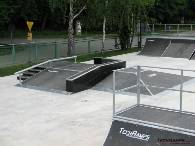 Skatepark w Skwierzynie - bank