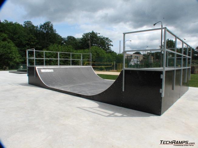 Skatepark w Skwierzynie - minirampa