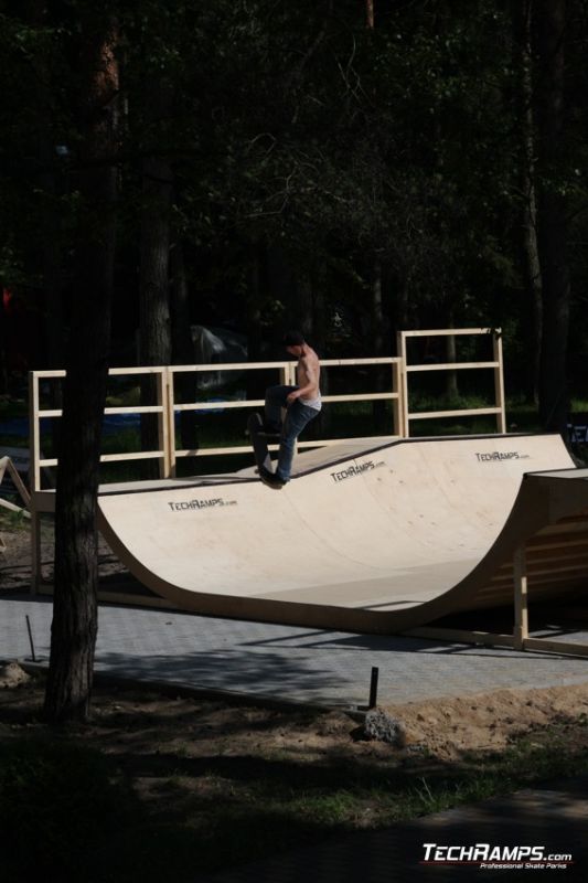 Skatepark Woodcamp 2010, Przysucha - 1