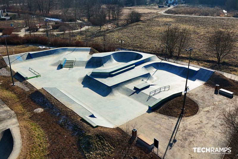 techramps betónový skatepark