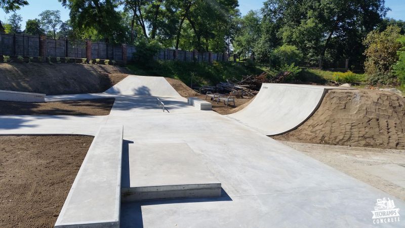 Concrete skatepark Żagań