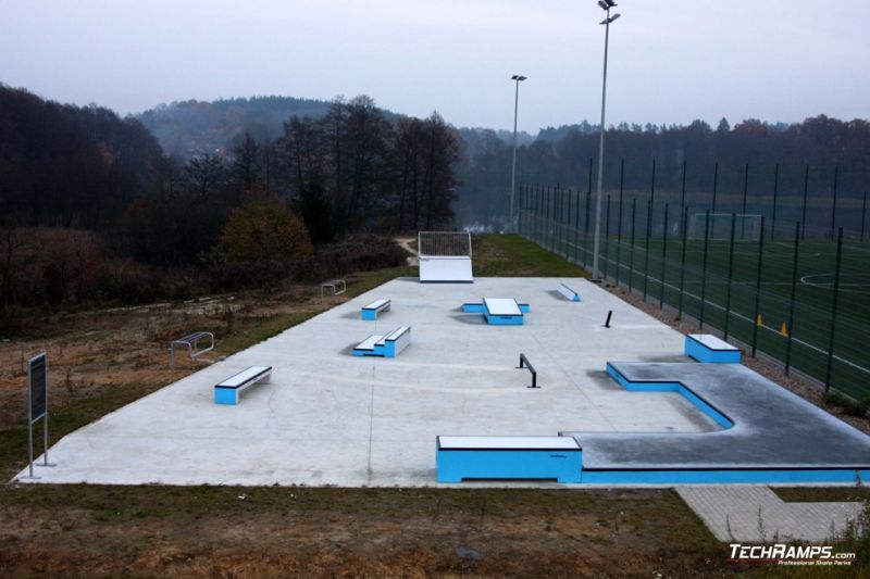 Skateplaza betonowa w Torzymiu