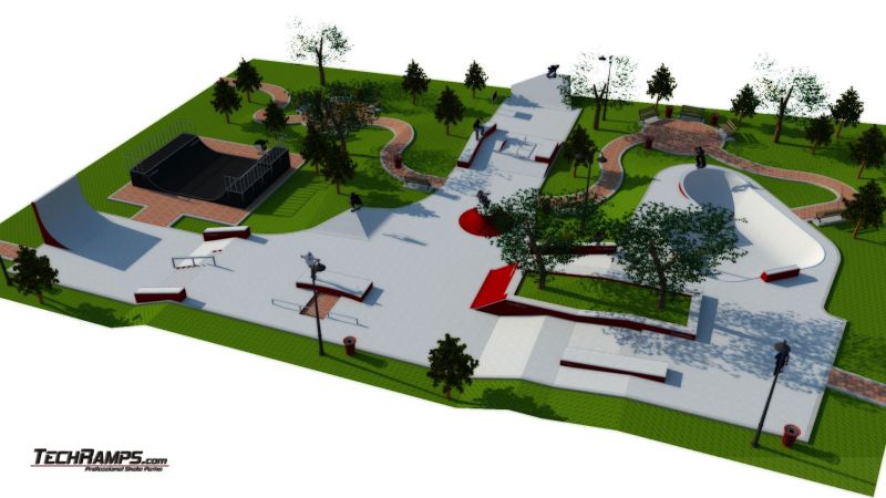 Skateplaza Mistrzejowice - Kraków