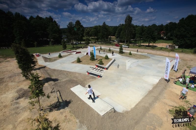 Skateplaza na Woodcamp 