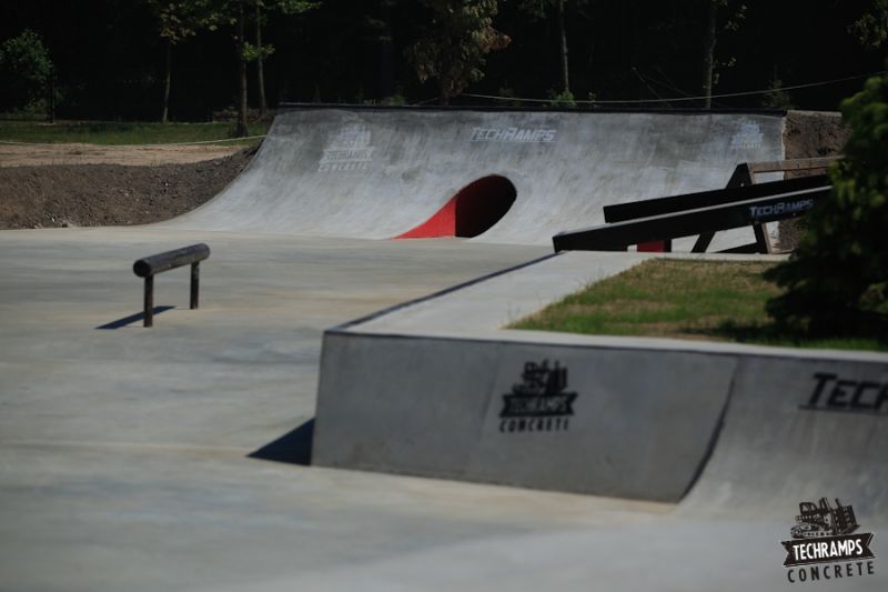 Skateplaza na Woodcamp 