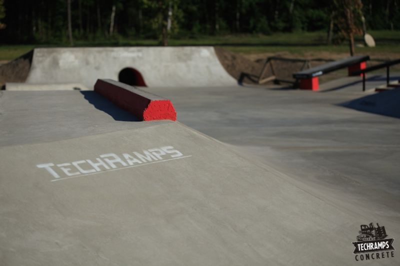 Skateplaza na Woodcamp 