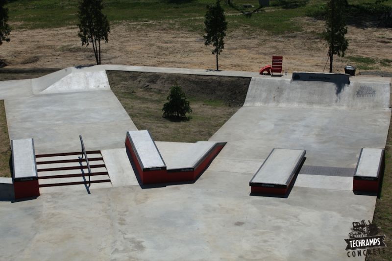 Skateplaza na Woodcamp 