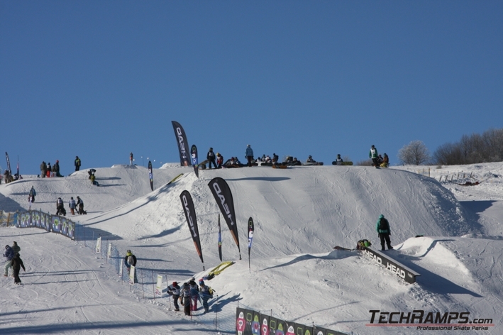 Snowpark Witów Ski 2010 Budowa Techramps