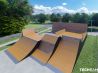 Steel skatepark 