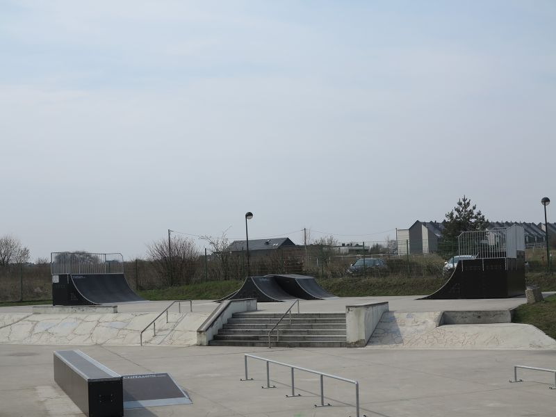 Tarnowskie Góry - śląskie - modułowy skatepark