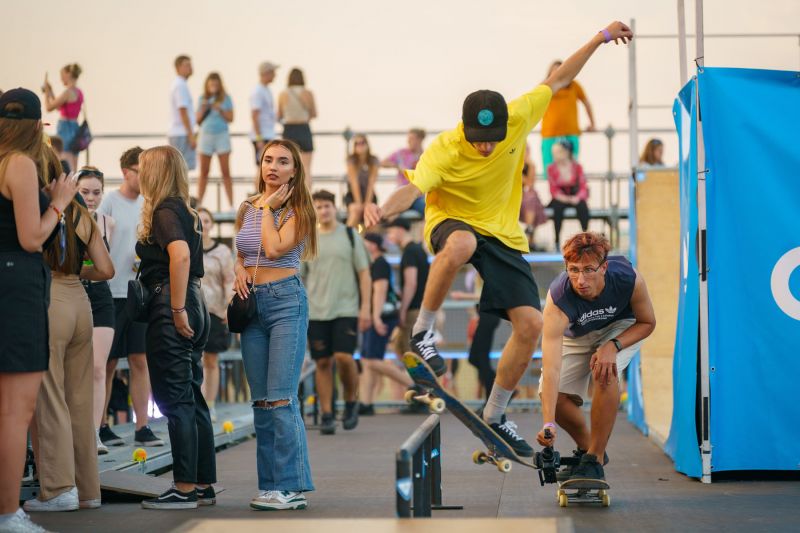 bygging av en skatepark 