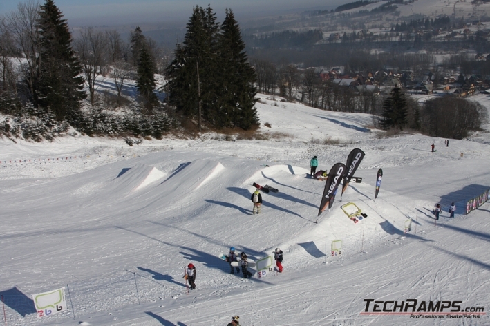 Techramps Budowa snowparku w Witowie Ski