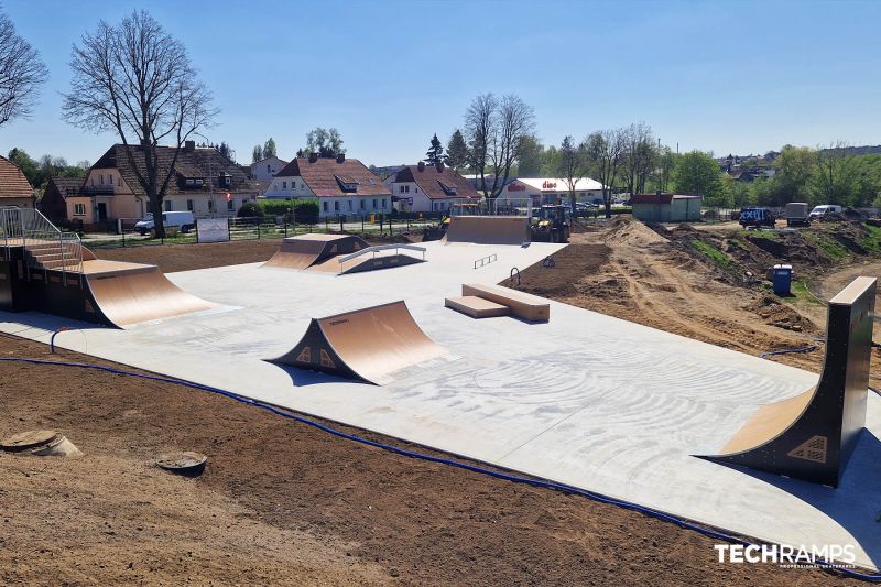 Modulær skatepark